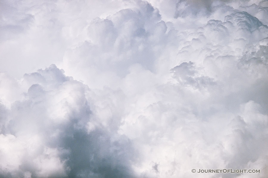 An intimate look at a cumulus cloud in central Nebraska. - Nebraska Photography