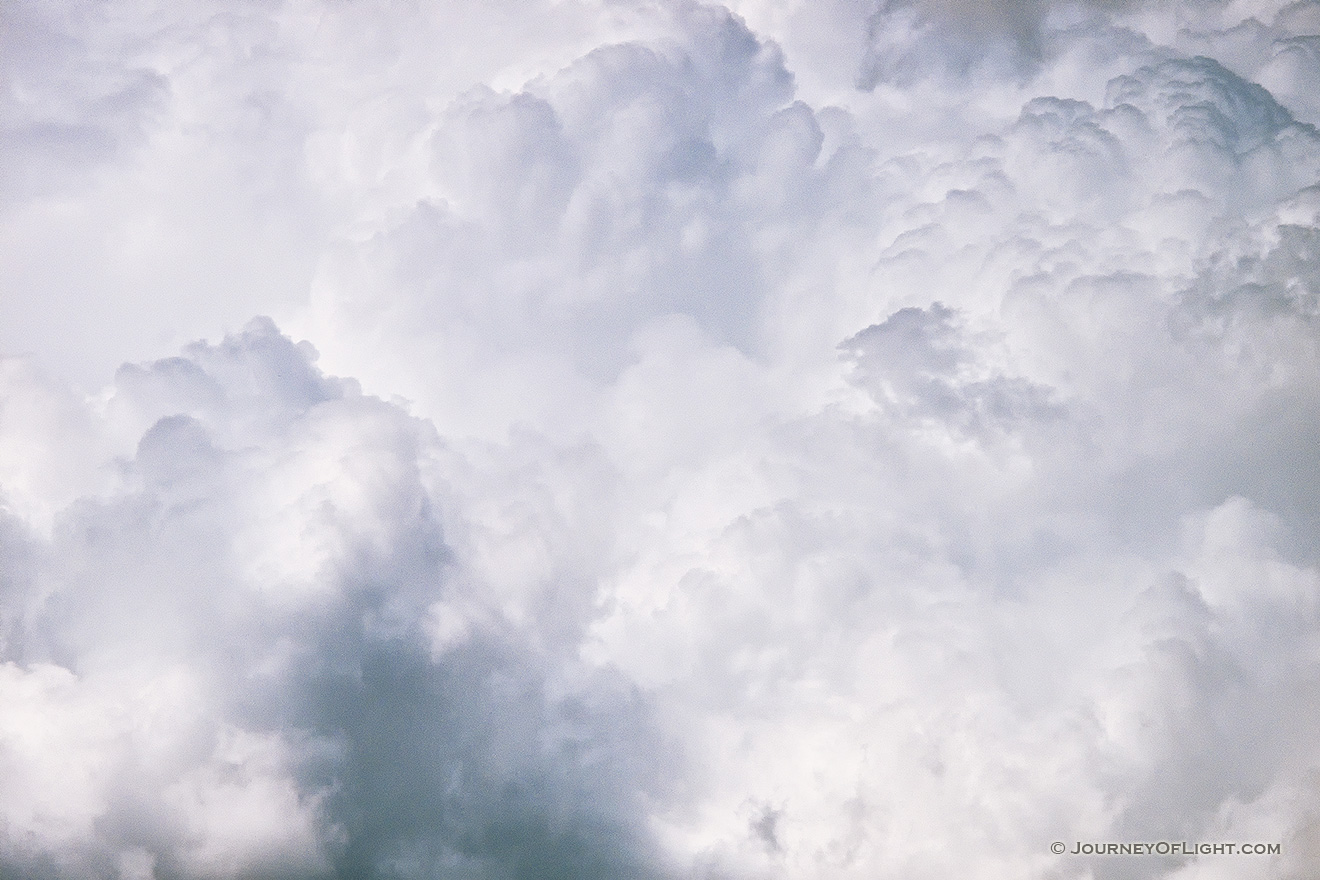 An intimate look at a cumulus cloud in central Nebraska. - Nebraska Picture