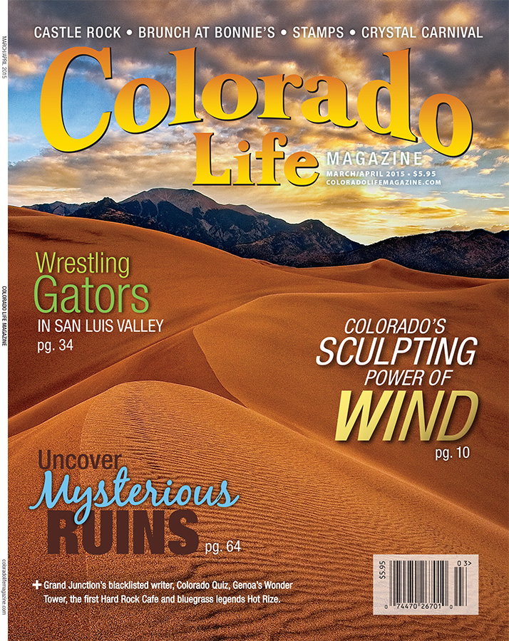 Colorado Life Magazine Cover Shot of Great Sand Dune National Park and Preserve. - Colorado Photography