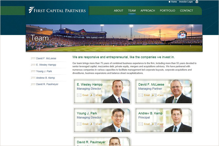 First Capital Partners Website.  Contributed Rosenblatt Photograph. -  Picture