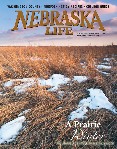 Winter in Washington County in Nebraska Life Story - Cover.  Contributed photography. -  Picture