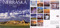 2013 Nebraska State Pride Calendar.  Sold in Costco, Barnes and Noble, and Calendar Club.  Contributed All Photography. - Tear Sheet Photograph