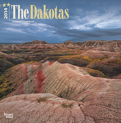 2014 The Dakotas Wild and Scenic - Brown Trout Publishers.  Contributed cover photograph. -  Picture