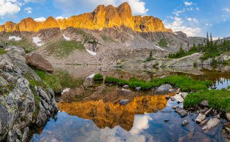 Mirror Lake Reflections - Colorado Landscape Photograph